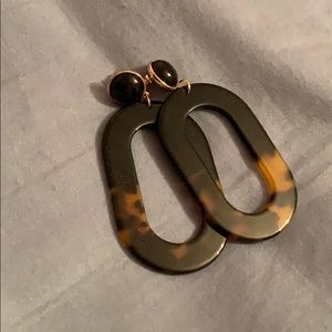 turtle shell earrings